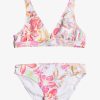 Kids * | Original Roxy: Girl'S Two Piece Tropical Time Elongated Bikini Set Wbb7