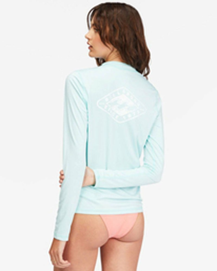 Women * | Opening Sales Billabong: Core Loose Fit Long Sleeve Rashguard Bfv0