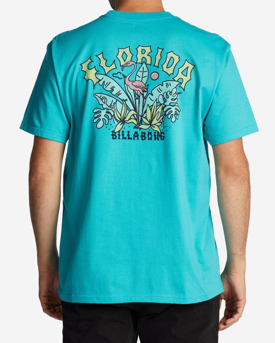 Men * | Bargain Sale Billabong: Florida Arch Sort Sleeve T-Shirt Dmi