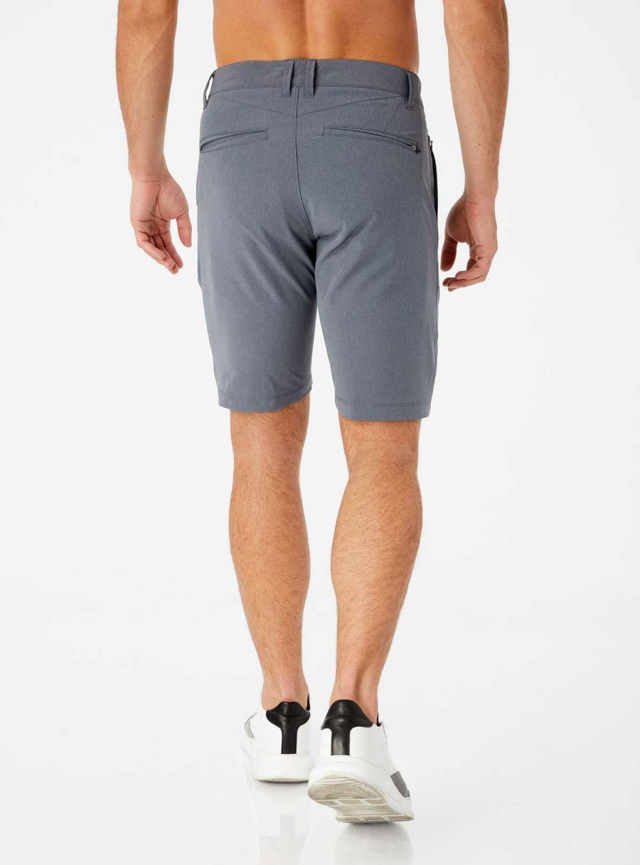 Men * | Unique 7 Diamonds: Beacon Hybrid Short Charcoal