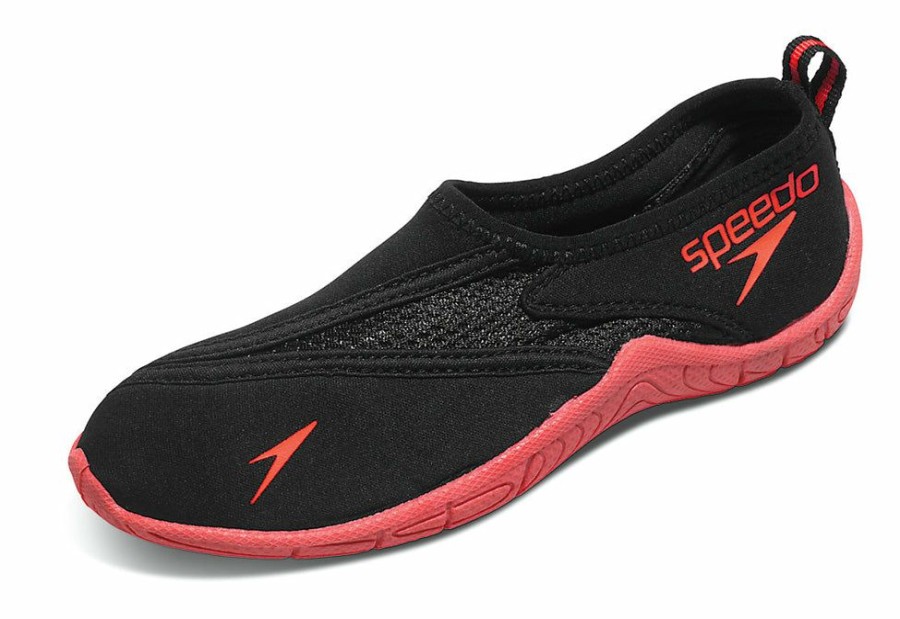 Kids * | Attractive Speedo:Kids Surfwalker Pro 2.0 Black/Pink