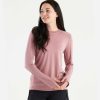 Women * | Attractive Free Fly: Women'S Bamboo Shade Long Sleve Ii Ash Rose