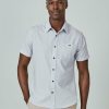 Men * | Bargain Sale 7 Diamonds: Pisco Short Sleeve Shirt Dstyrose