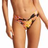 Women * | Attractive Seafolly: Palm Springs Twist Band Hipster Bikini Bottom Black