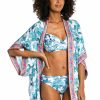 Clothing * | Unique La Blanca: Santorini Sun Open Front Kimono