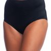 Women * | Store Maxine: Solid Full Brief Black