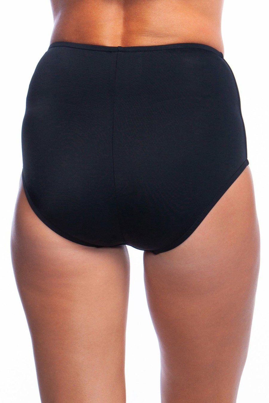 Women * | Store Maxine: Solid Full Brief Black