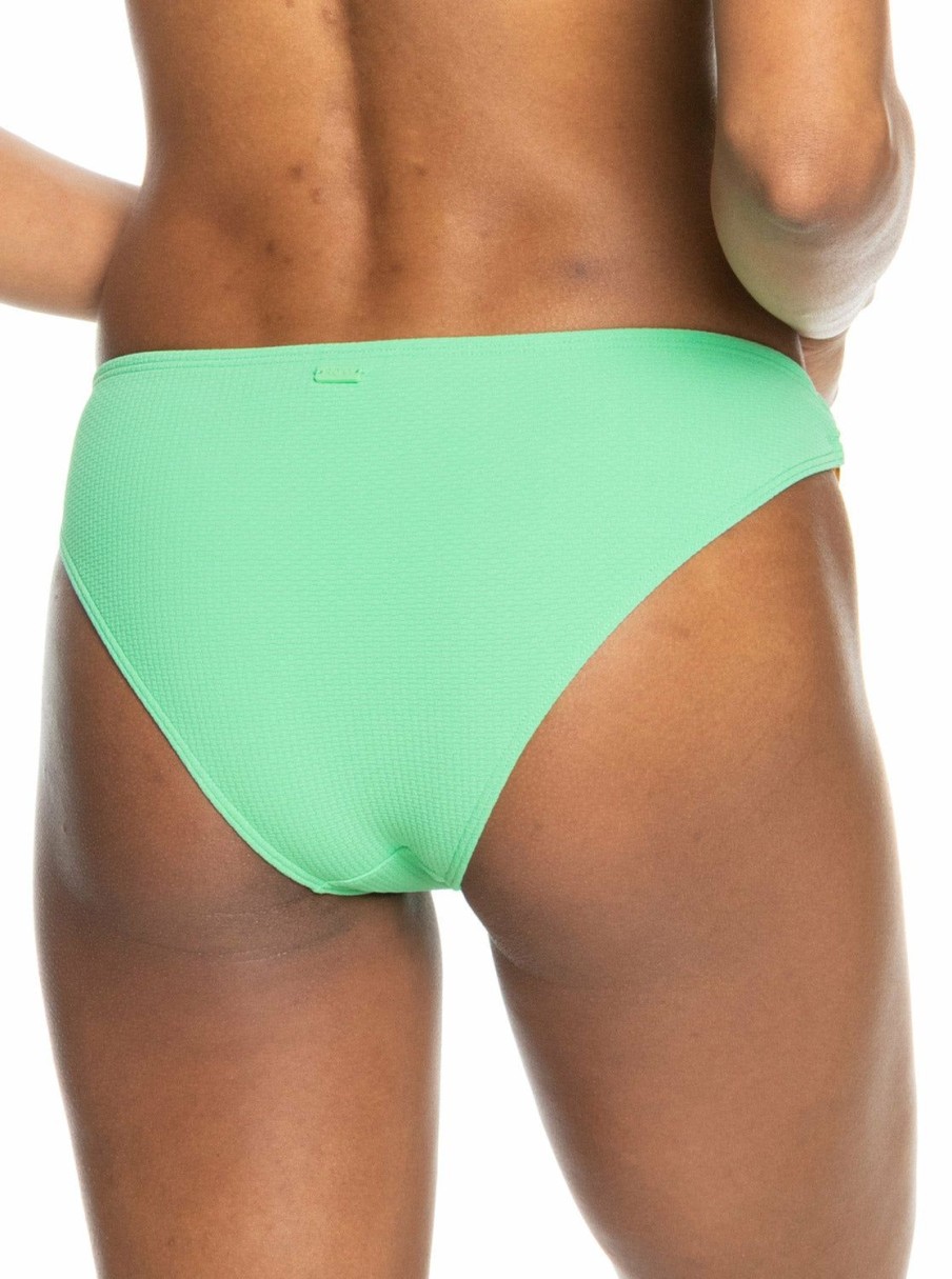 Women * | Store Roxy: Color Jam Solid Bikini Bottom Ghy0