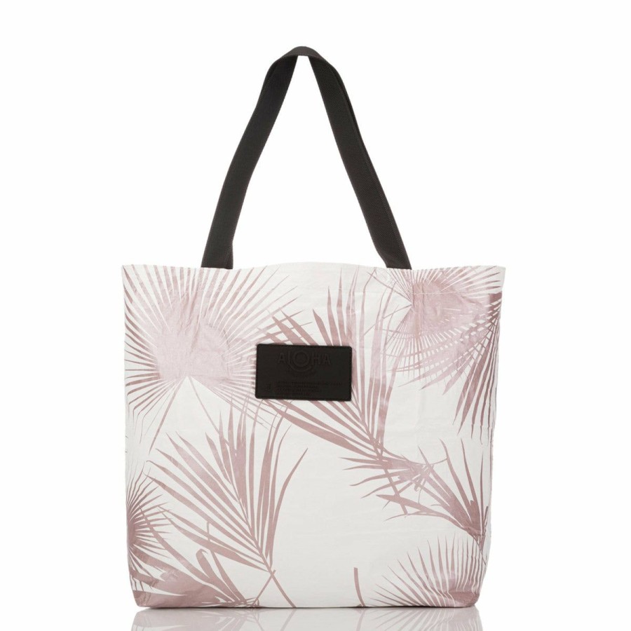 Accessories * | Exclusive Design Aloha Collection: Day Palms Reversible Tote